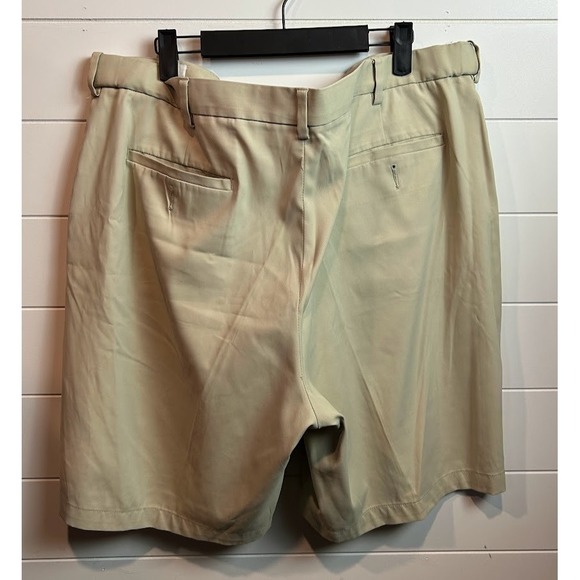 Lot of 3-Savane Dress Shorts Size 40 Beige Black Polyester‎ Blend Casual - Picture 6 of 8